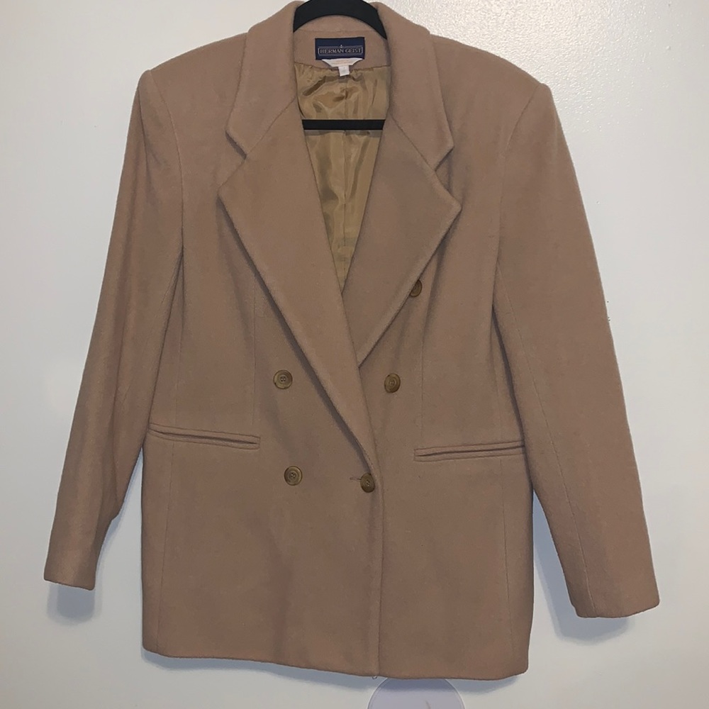 Herman Geist Women’s wool/cashmere double breasted blazer
